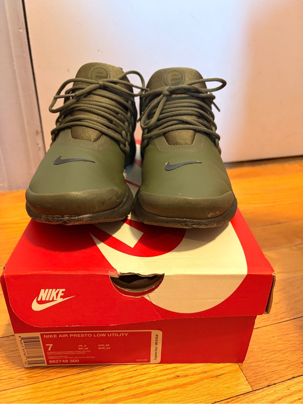 Nike Air Presto Low Utility - Olive Green